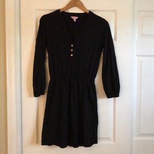 Black long sleeve Lilly Pulitzer dress